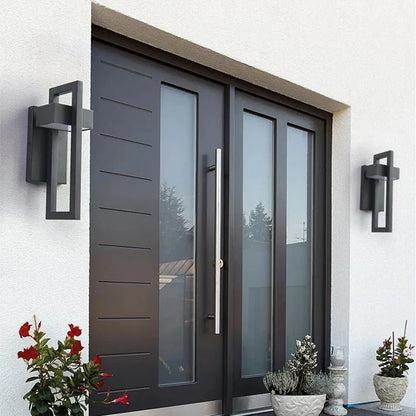 Scandinavian Outdoor Wall Light | Minimalist Aluminium LED Wall Lamp For Modern Home Exteriors