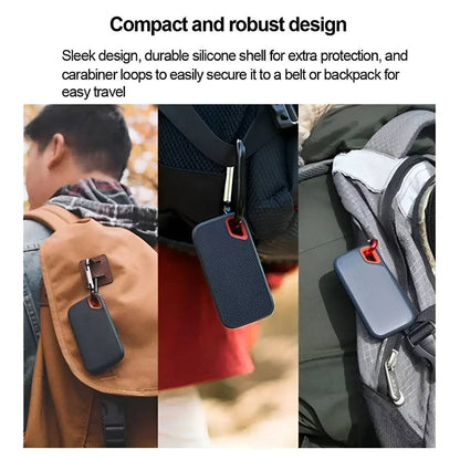 High Speed Portable SSD Data Storage | Sustained Transfer External Drive For Video and Photo Work