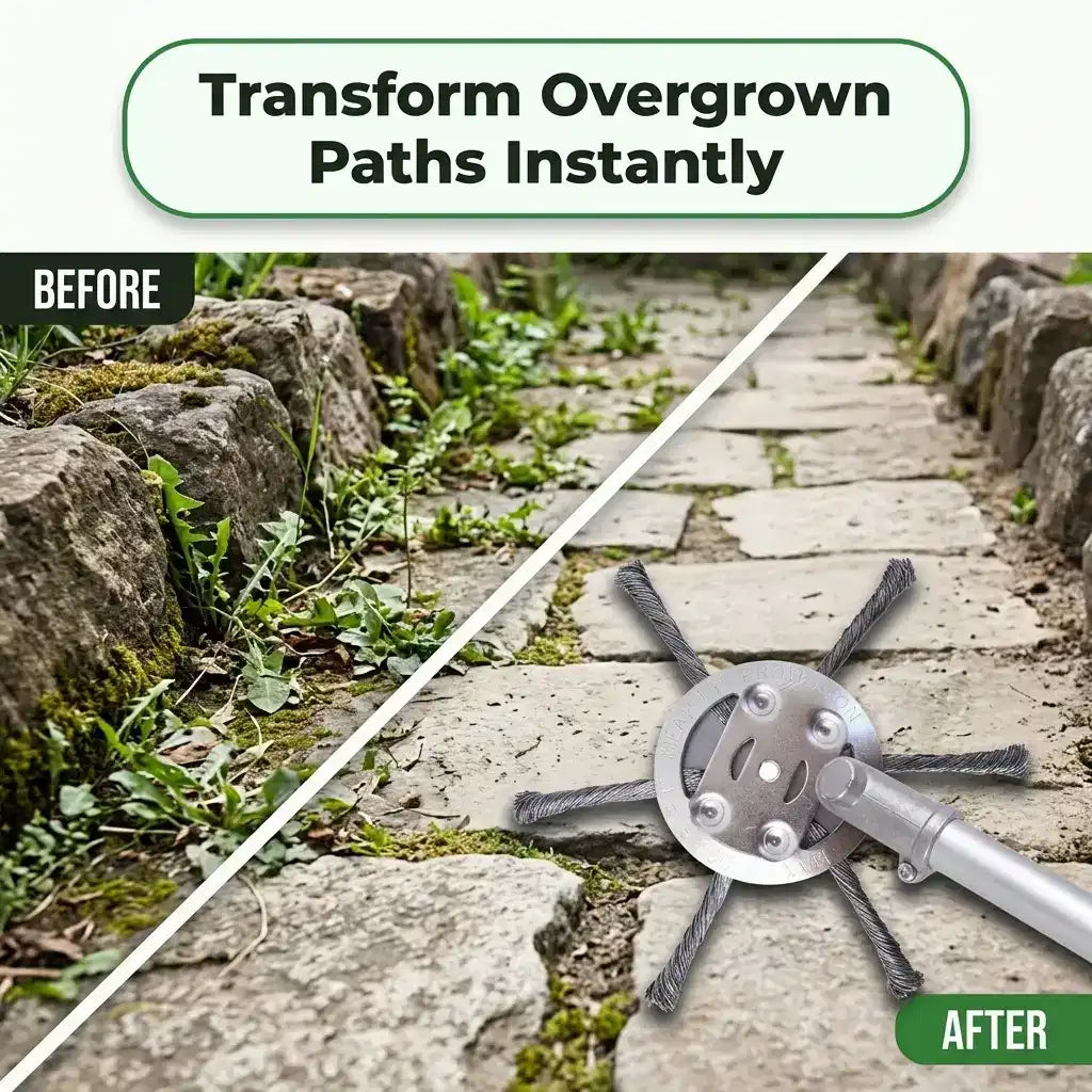 Precision Grass Trimmer Head | Universal Fit No Jam Strimmer Head For Clean Lawn Edges and Borders