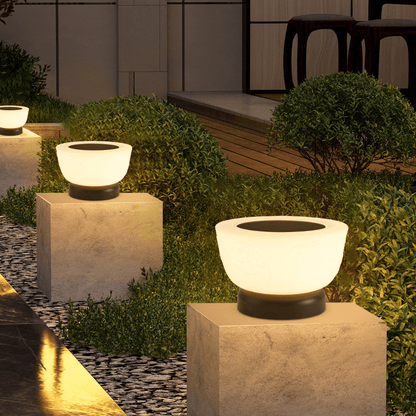 Solar Landing Light | Outdoor LED Pathway Lamp For Steps, Decks, Patios and Garden Pathways