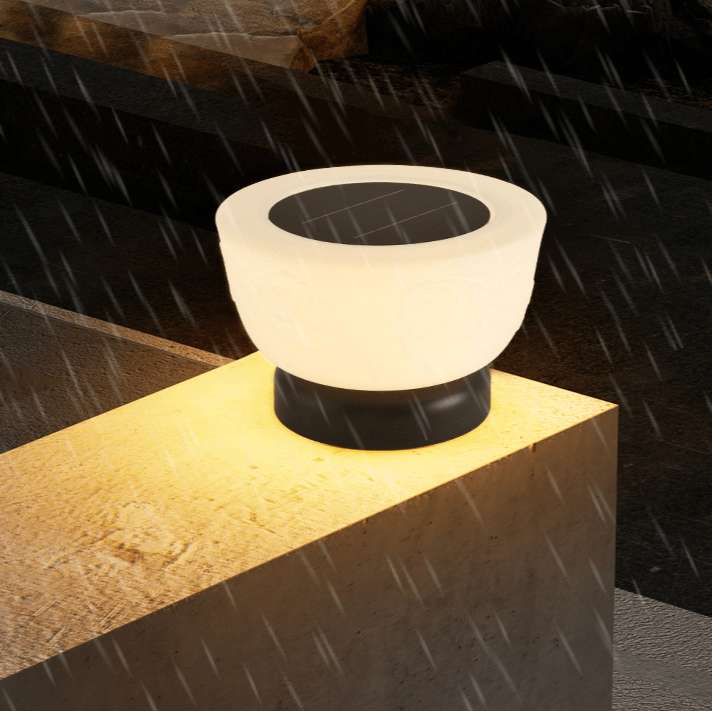 Solar Landing Light | Outdoor LED Pathway Lamp For Steps, Decks, Patios and Garden Pathways