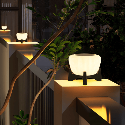 Solar Landing Light | Outdoor LED Pathway Lamp For Steps, Decks, Patios and Garden Pathways