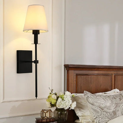 Nordic Elegance LED Wall Sconce | Modern Bedroom and Living Room Light In Two Metal Finishes