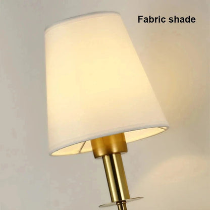 Nordic Elegance LED Wall Sconce | Modern Bedroom and Living Room Light In Two Metal Finishes