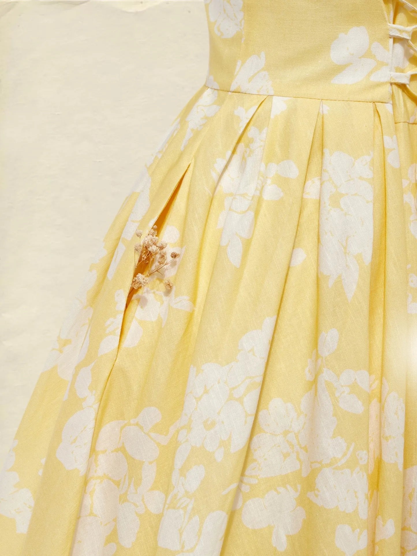 Off-Shoulder Floral Swing Midi Dress