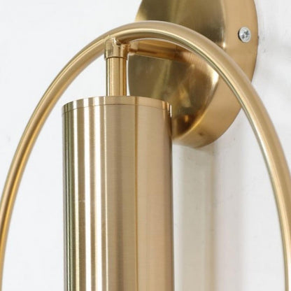 Ringara Wall Light | Nordic Minimalist Ring Design In Gold or Black With Two LED Light Colours