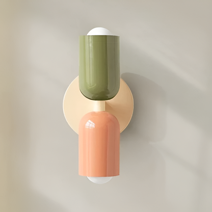 Nordic Twinlume Wall Lamp | Two Sided LED Sconce For Bedsides, Hallways and Longer Landings