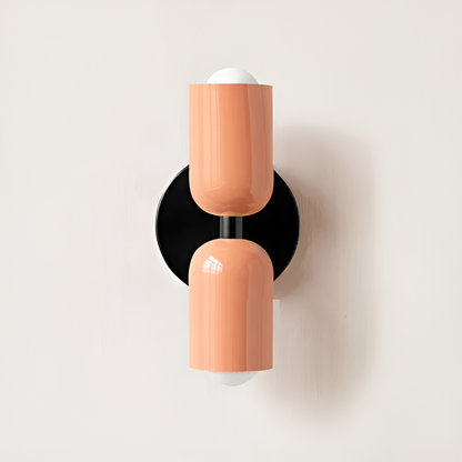Nordic Twinlume Wall Lamp | Two Sided LED Sconce For Bedsides, Hallways and Longer Landings