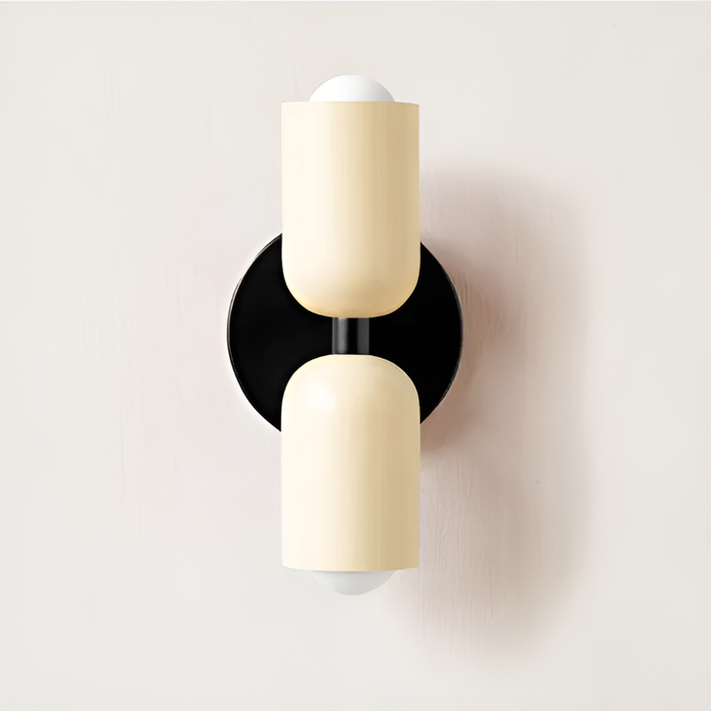 Nordic Twinlume Wall Lamp | Two Sided LED Sconce For Bedsides, Hallways and Longer Landings