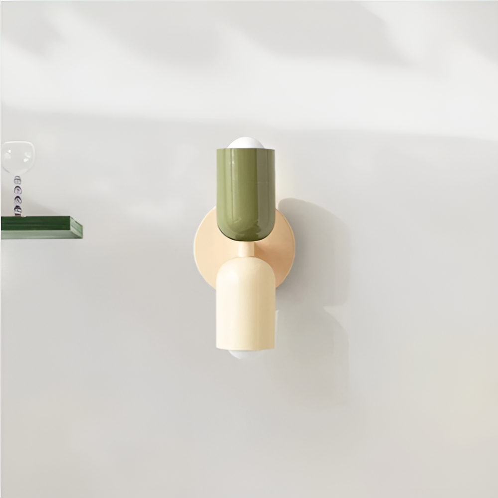 Nordic Twinlume Wall Lamp | Two Sided LED Sconce For Bedsides, Hallways and Longer Landings
