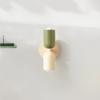 Nordic Twinlume Wall Lamp | Two Sided LED Sconce For Bedsides, Hallways and Longer Landings