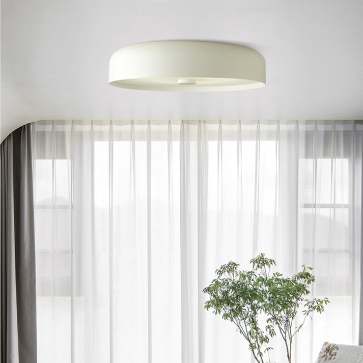 Nordic Retro Ceiling Light | Minimalist LED Flush Mount For Hallways, Bedrooms and Landing Areas