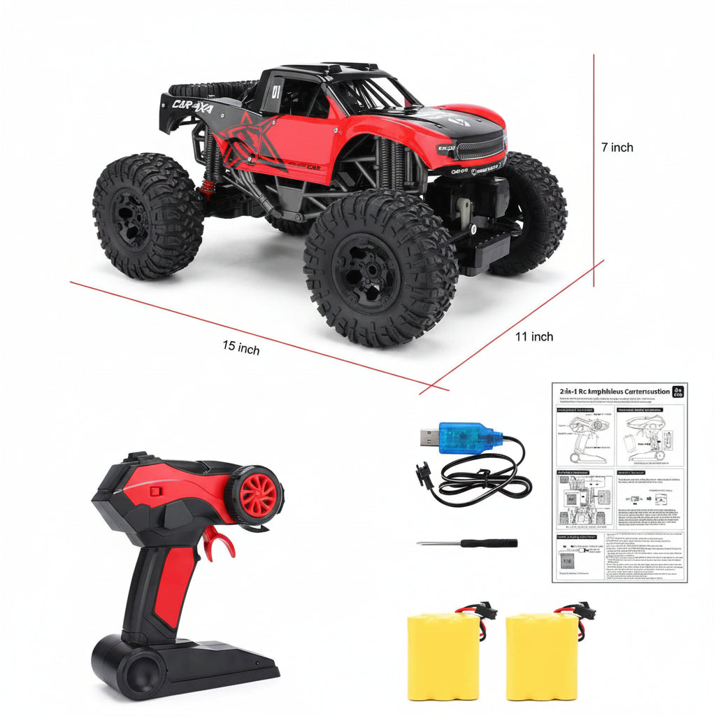 Remote Control Monster Truck Amphibious All Terrain Adventure - Image 10