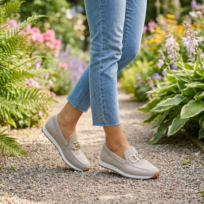 Susie Mesh Horsebit Loafer Sneakers