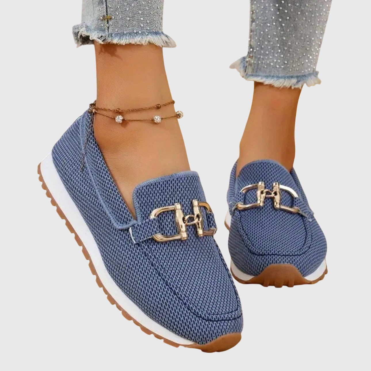Susie Mesh Horsebit Loafer Sneakers