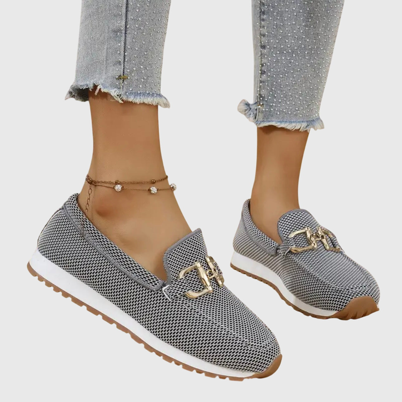 Susie Mesh Horsebit Loafer Sneakers