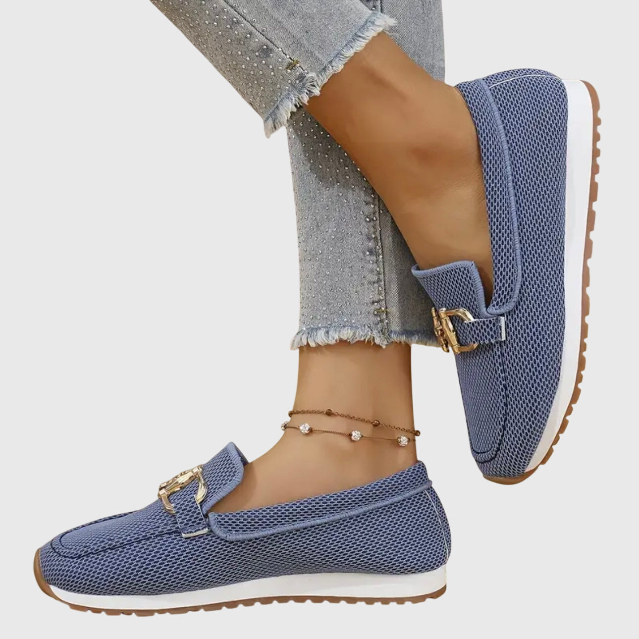 Susie Mesh Horsebit Loafer Sneakers