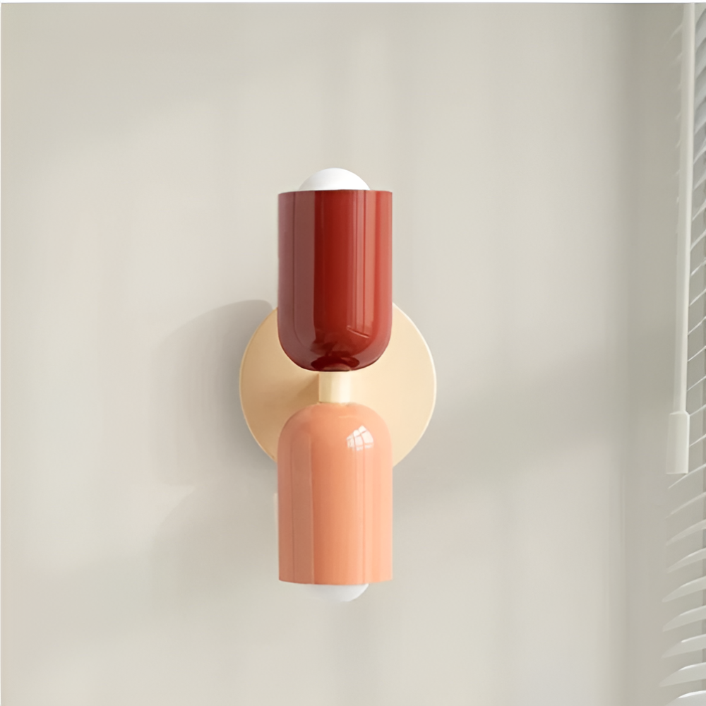 Nordic Twinlume Wall Lamp | Two Sided LED Sconce For Bedsides, Hallways and Longer Landings