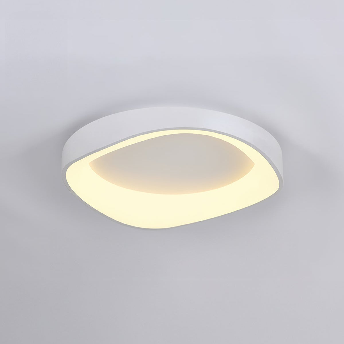 Nordic Artistic Wood Grain Ceiling Light | IP54 Rated LED In Four Finishes and Two Room Sizes